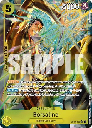 Borsalino (Alternate Art) (EB04-058) - [Adventure on Kami's Island] Foil