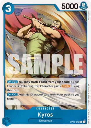 Kyros (OP15-042) - [Adventure on Kami's Island] Foil