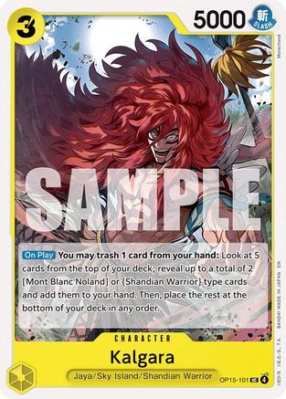 Kalgara (OP15-101) - [Adventure on Kami's Island]