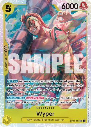 Wyper (OP15-114) - [Adventure on Kami's Island] Foil