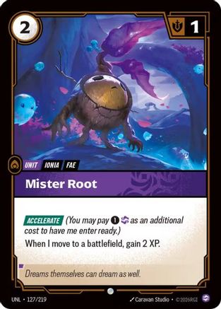 Mister Root (127/219) - Riftbound - [Unleashed] Foil