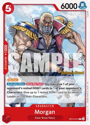 Morgan (OP15-017) - [Adventure on Kami's Island Release Event Cards]
