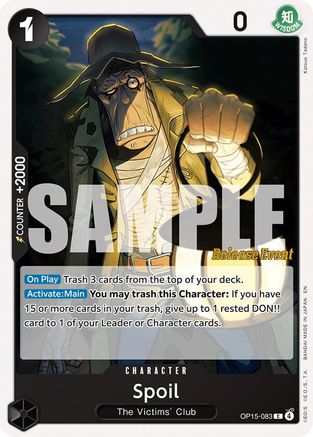 Spoil (OP15-083) - [Adventure on Kami's Island Release Event Cards]