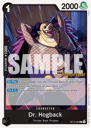 Dr. Hogback (OP15-084) - [Adventure on Kami's Island Release Event Cards]