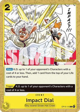 Impact Dial (OP15-115) - [Adventure on Kami's Island Release Event Cards]