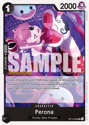 Perona (OP15-090) - [Adventure on Kami's Island Release Event Cards]