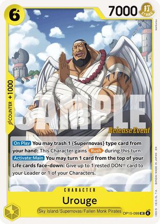 Urouge (OP15-099) - [Adventure on Kami's Island Release Event Cards]