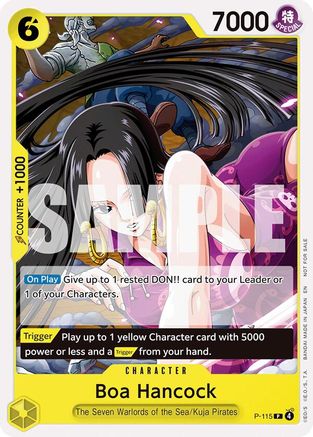 Boa Hancock (OP15 Release Event) (P-115) - [One Piece Promotion Cards]