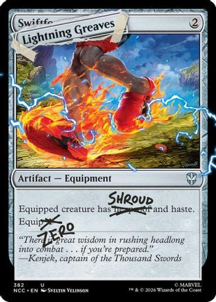 Lightning Greaves (382)  [Secret Lair Drop Series] Foil