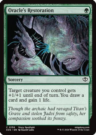 Oracle's Restoration  [Secrets of Strixhaven] Foil