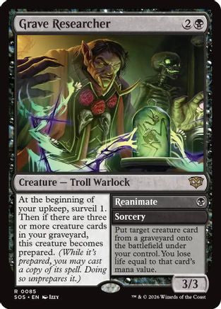 Grave Researcher  [Secrets of Strixhaven] Foil