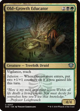 Old-Growth Educator  [Secrets of Strixhaven] Foil