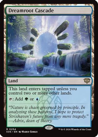 Dreamroot Cascade  [Secrets of Strixhaven]