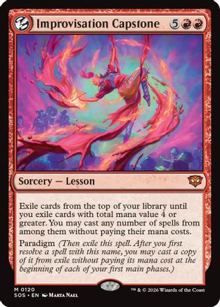 Improvisation Capstone  [Secrets of Strixhaven]
