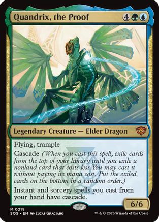 Quandrix, the Proof  [Secrets of Strixhaven] Foil
