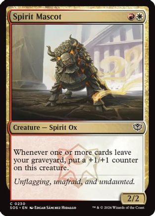 Spirit Mascot  [Secrets of Strixhaven]