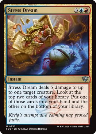 Stress Dream  [Secrets of Strixhaven] Foil