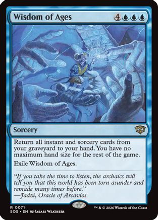 Wisdom of Ages  [Secrets of Strixhaven]
