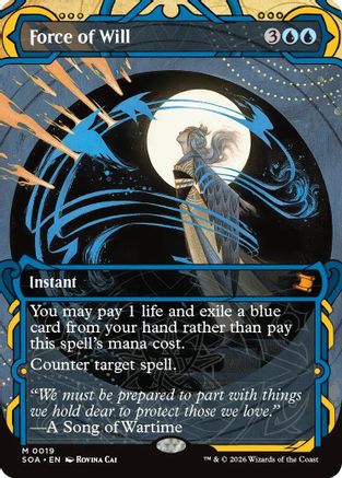 Force of Will  [Secrets of Strixhaven: Mystical Archive] Foil