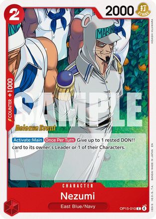 Nezumi (OP15-010) - [Adventure on Kami's Island Release Event Cards]