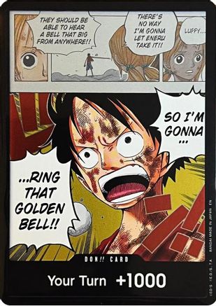 DON!! Card (Luffy) - [Adventure on Kami's Island] Foil