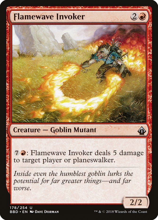 Flamewave Invoker [Battlebond] Foil