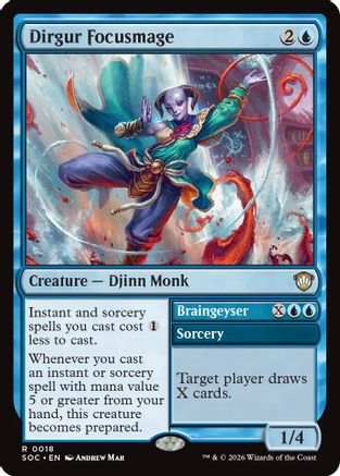 Dirgur Focusmage  [Commander: Secrets of Strixhaven]