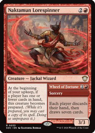 Naktamun Lorespinner  [Commander: Secrets of Strixhaven]