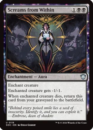 Screams from Within  [Commander: Secrets of Strixhaven]