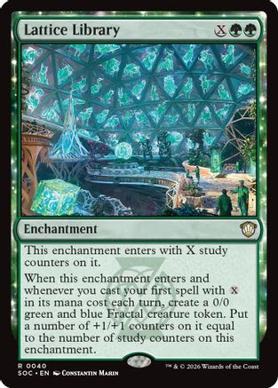 Lattice Library  [Commander: Secrets of Strixhaven]