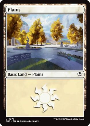 Plains (0273)  [Secrets of Strixhaven] Foil