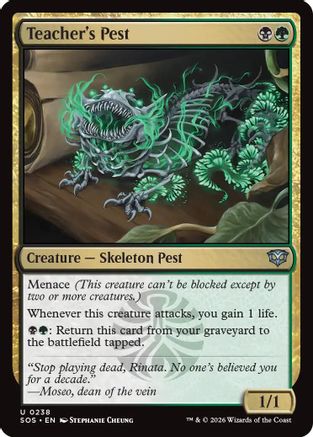 Teacher's Pest  [Secrets of Strixhaven]