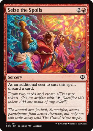 Seize the Spoils  [Secrets of Strixhaven] Foil