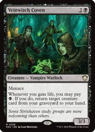 Veinwitch Coven  [Commander: Secrets of Strixhaven]