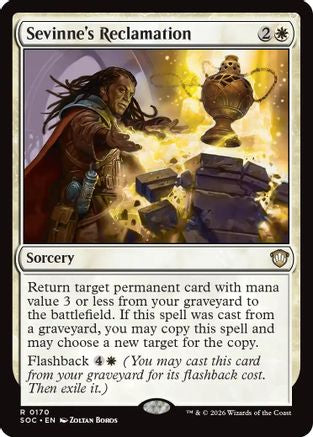 Sevinne's Reclamation  [Commander: Secrets of Strixhaven]
