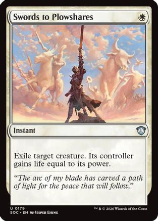 Swords to Plowshares  [Commander: Secrets of Strixhaven]