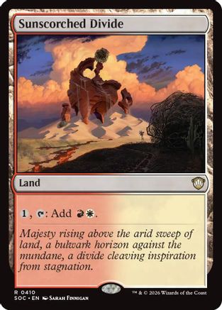 Sunscorched Divide  [Commander: Secrets of Strixhaven]