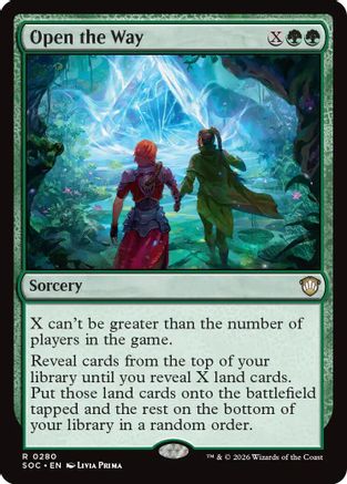 Open the Way  [Commander: Secrets of Strixhaven]