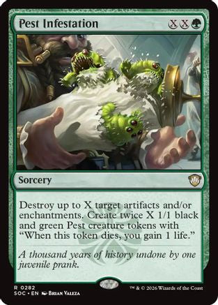 Pest Infestation  [Commander: Secrets of Strixhaven]