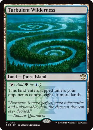 Turbulent Wilderness  [Commander: Secrets of Strixhaven]