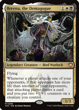 Breena, the Demagogue  [Commander: Secrets of Strixhaven]