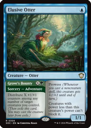 Elusive Otter  [Commander: Secrets of Strixhaven]