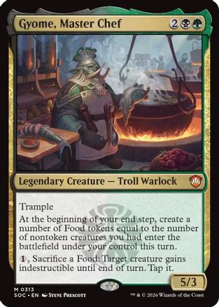 Gyome, Master Chef  [Commander: Secrets of Strixhaven]