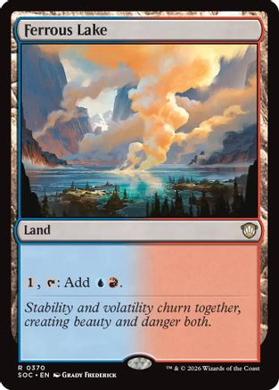 Ferrous Lake  [Commander: Secrets of Strixhaven]