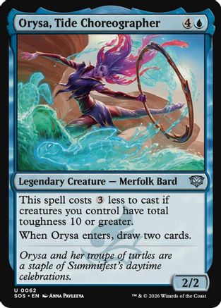Orysa, Tide Choreographer  [Secrets of Strixhaven] Foil
