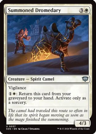 Summoned Dromedary  [Secrets of Strixhaven]