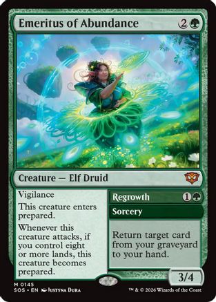 Emeritus of Abundance  [Secrets of Strixhaven]