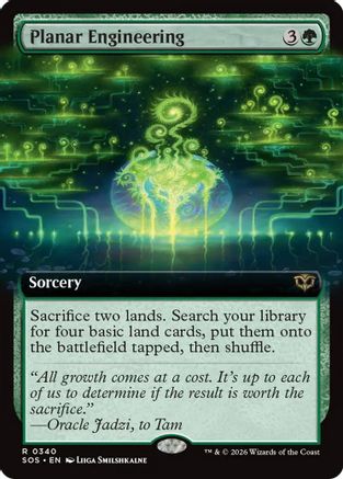Planar Engineering (Extended Art)  [Secrets of Strixhaven]