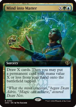 Mind into Matter (Extended Art)  [Secrets of Strixhaven] Foil