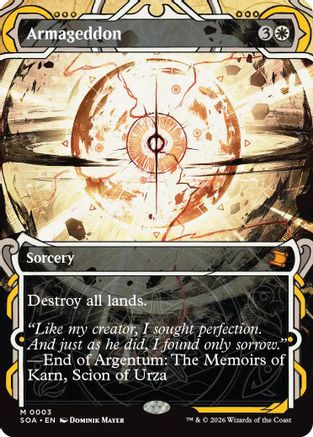 Armageddon  [Secrets of Strixhaven: Mystical Archive]